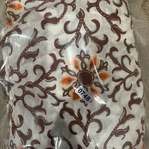 House of Harlow 1960 Long Sleeve Puff Sleeve Cotton Blouse Top - Picture 6 of 7